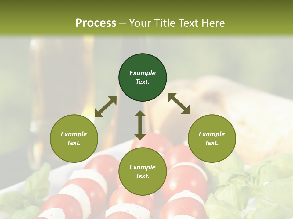 Vegetarisch Lecker Antipasto PowerPoint Template
