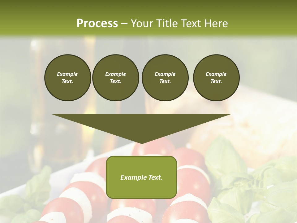 Vegetarisch Lecker Antipasto PowerPoint Template