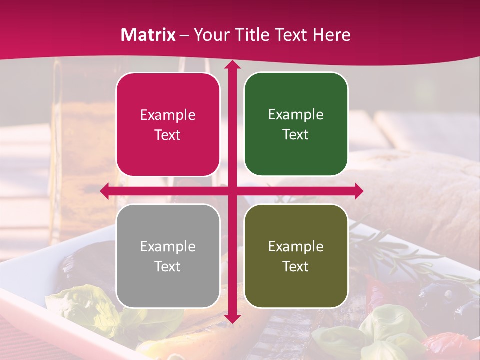 Brunch Abendessen Antipasto PowerPoint Template