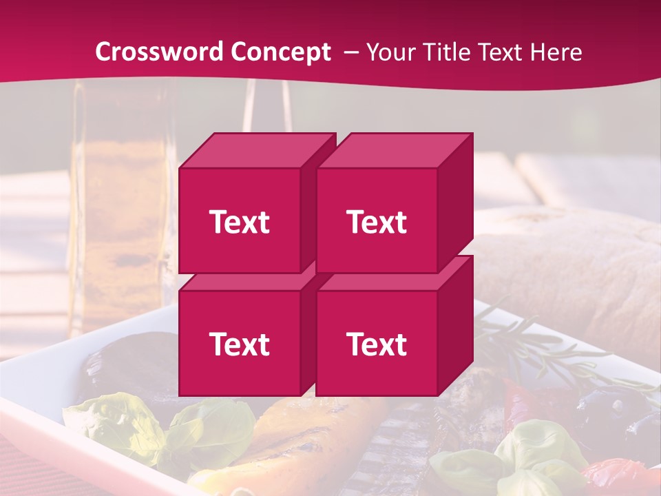 Brunch Abendessen Antipasto PowerPoint Template