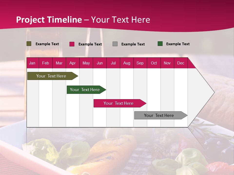 Brunch Abendessen Antipasto PowerPoint Template