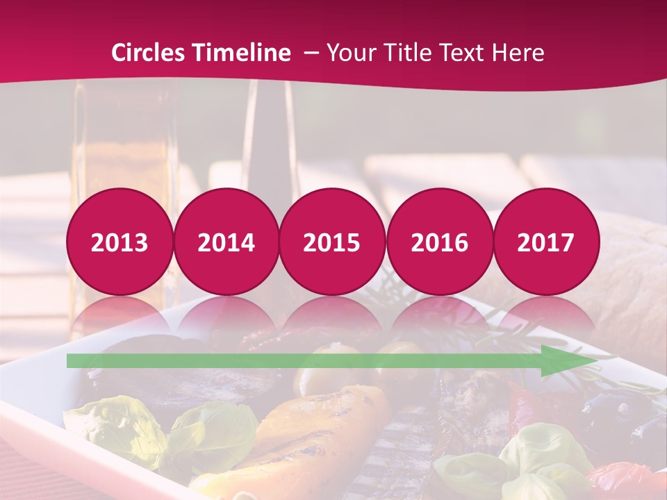 Brunch Abendessen Antipasto PowerPoint Template