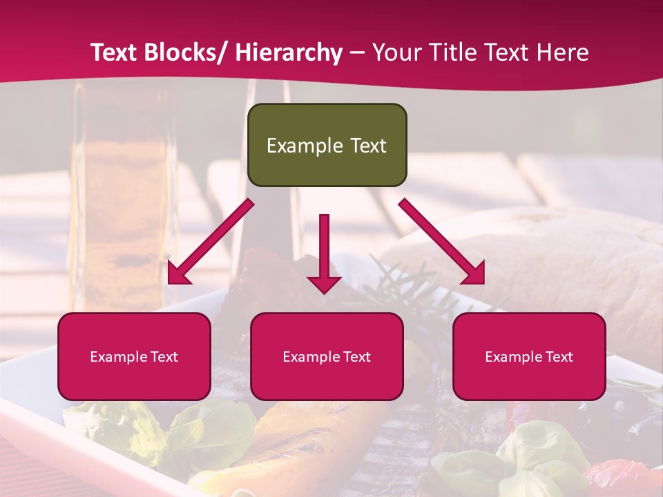 Brunch Abendessen Antipasto PowerPoint Template