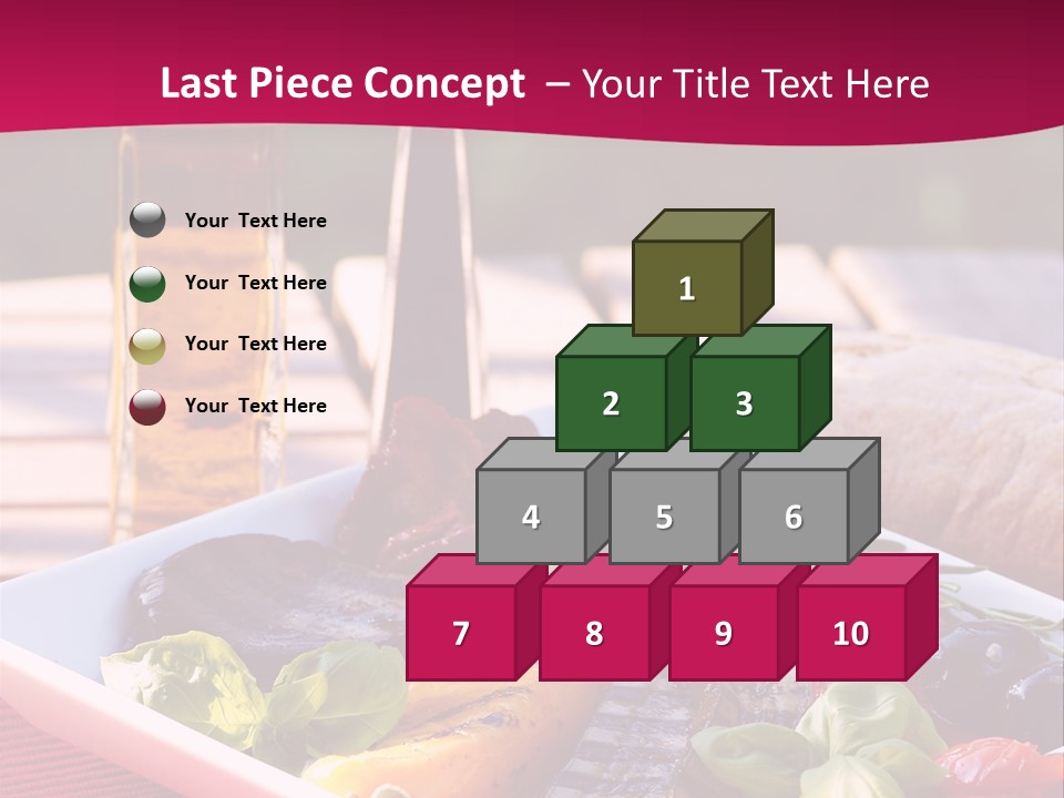 Brunch Abendessen Antipasto PowerPoint Template