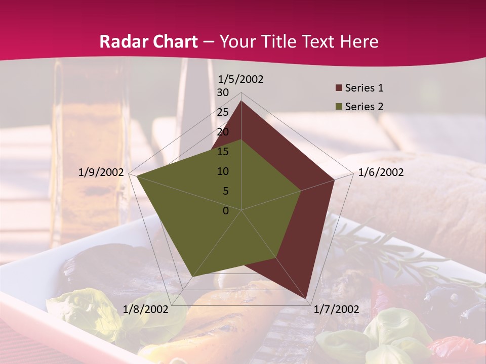 Brunch Abendessen Antipasto PowerPoint Template