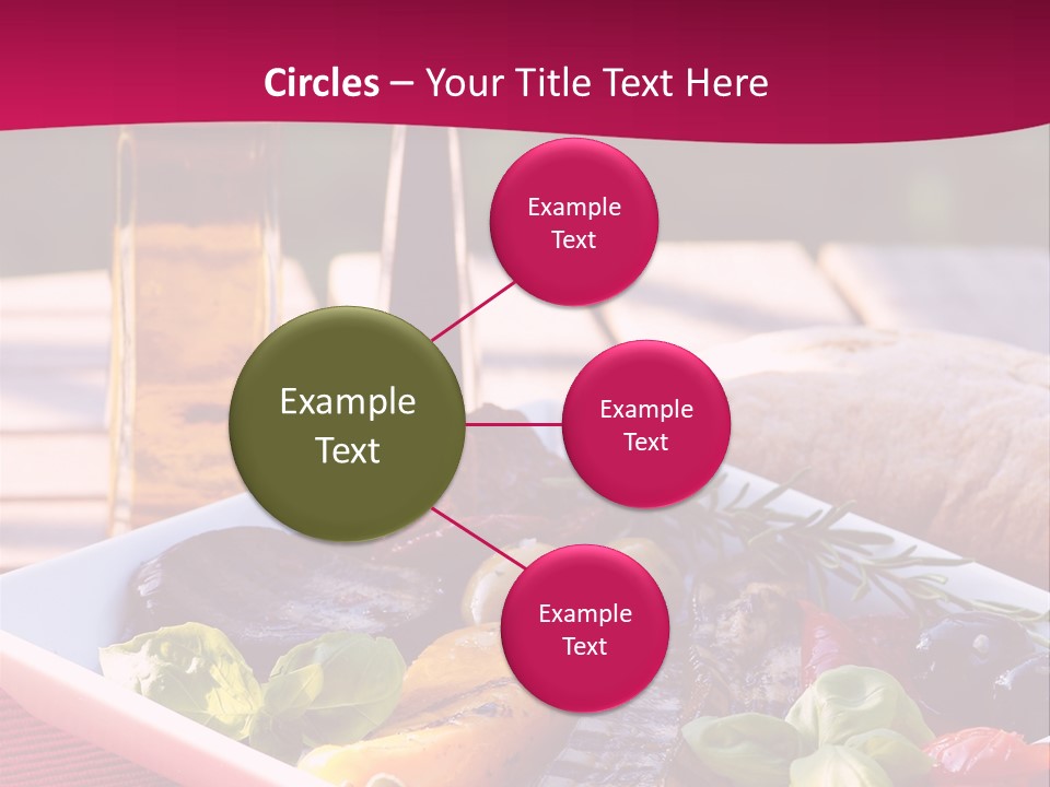 Brunch Abendessen Antipasto PowerPoint Template