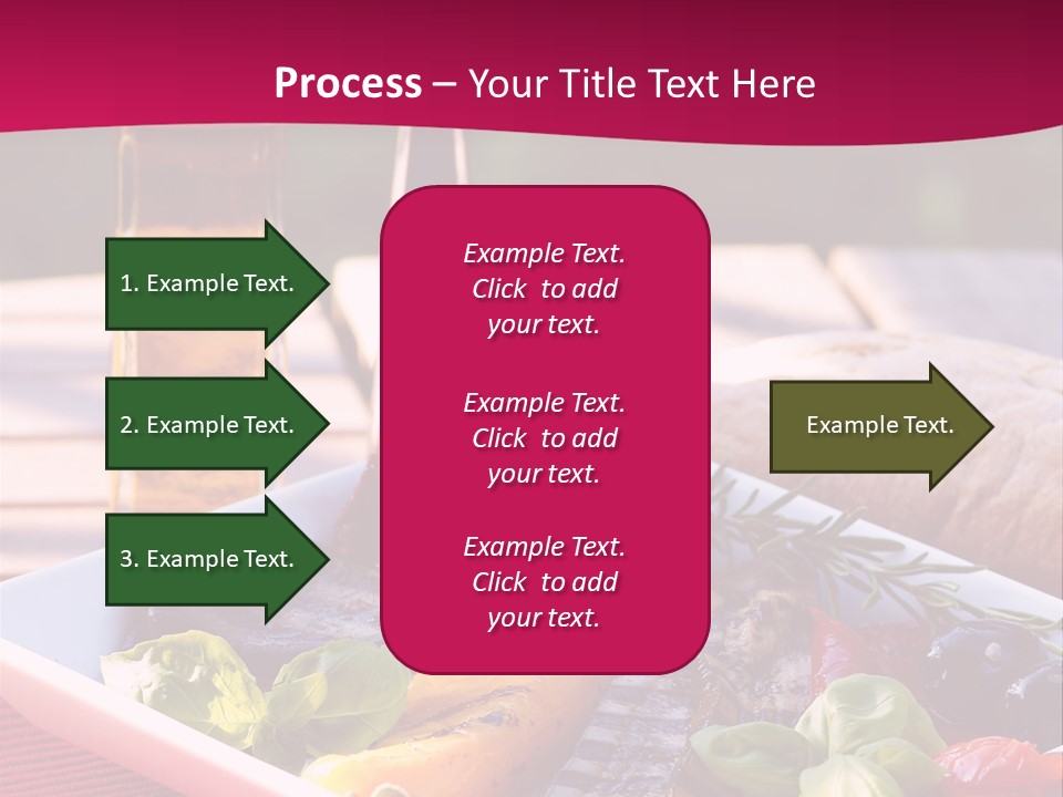 Brunch Abendessen Antipasto PowerPoint Template