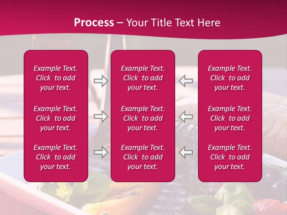 Brunch Abendessen Antipasto PowerPoint Template