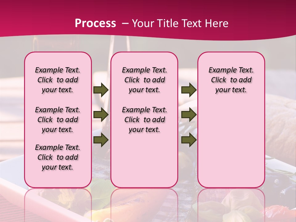 Brunch Abendessen Antipasto PowerPoint Template