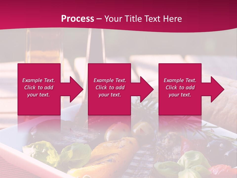 Brunch Abendessen Antipasto PowerPoint Template