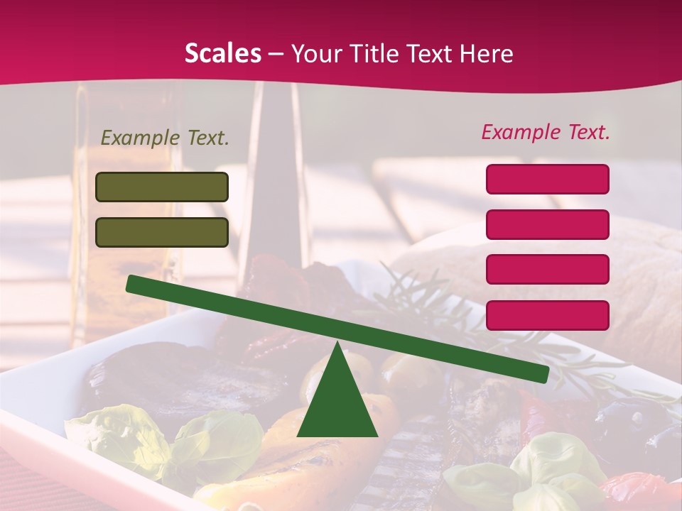 Brunch Abendessen Antipasto PowerPoint Template