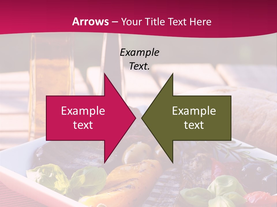 Brunch Abendessen Antipasto PowerPoint Template