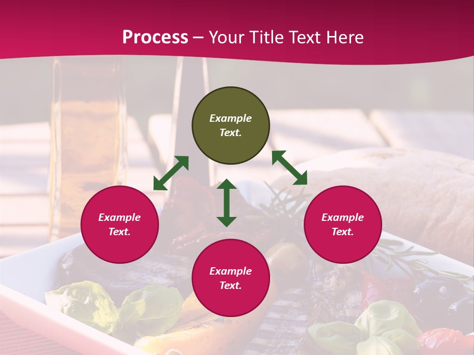 Brunch Abendessen Antipasto PowerPoint Template