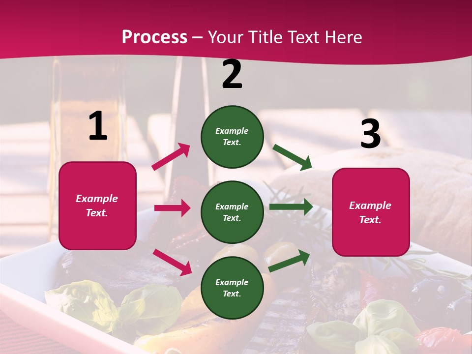 Brunch Abendessen Antipasto PowerPoint Template