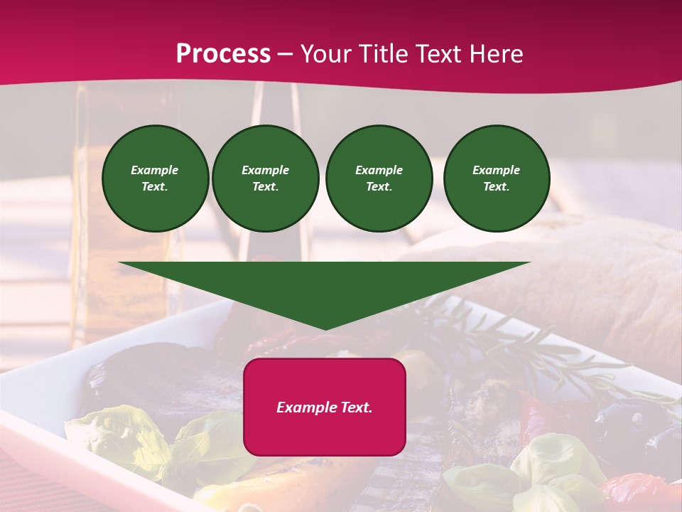 Brunch Abendessen Antipasto PowerPoint Template