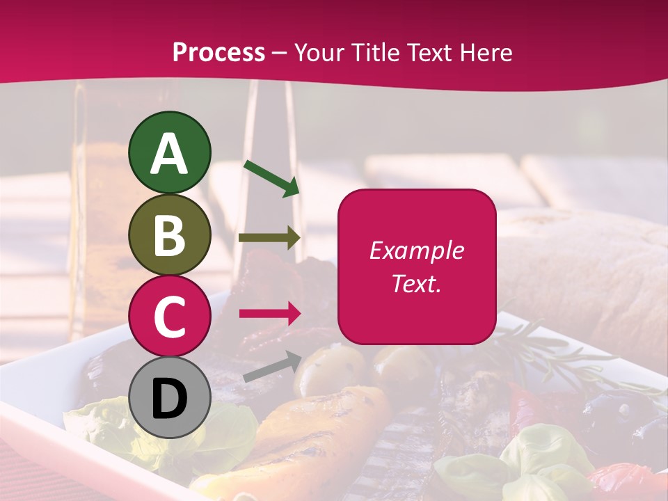 Brunch Abendessen Antipasto PowerPoint Template