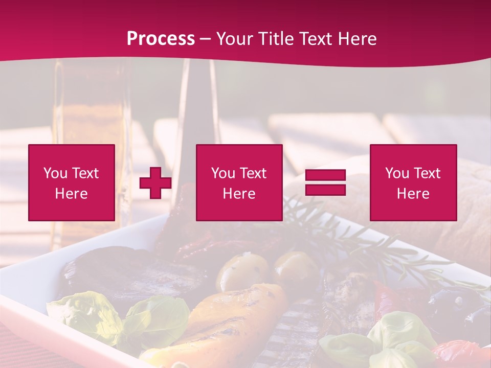 Brunch Abendessen Antipasto PowerPoint Template