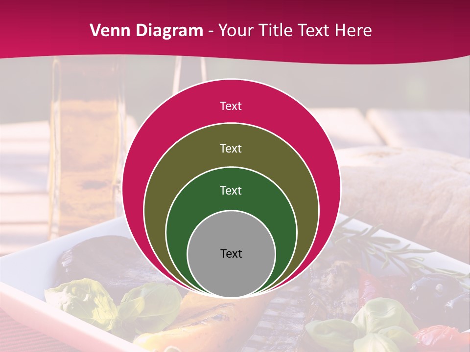 Brunch Abendessen Antipasto PowerPoint Template