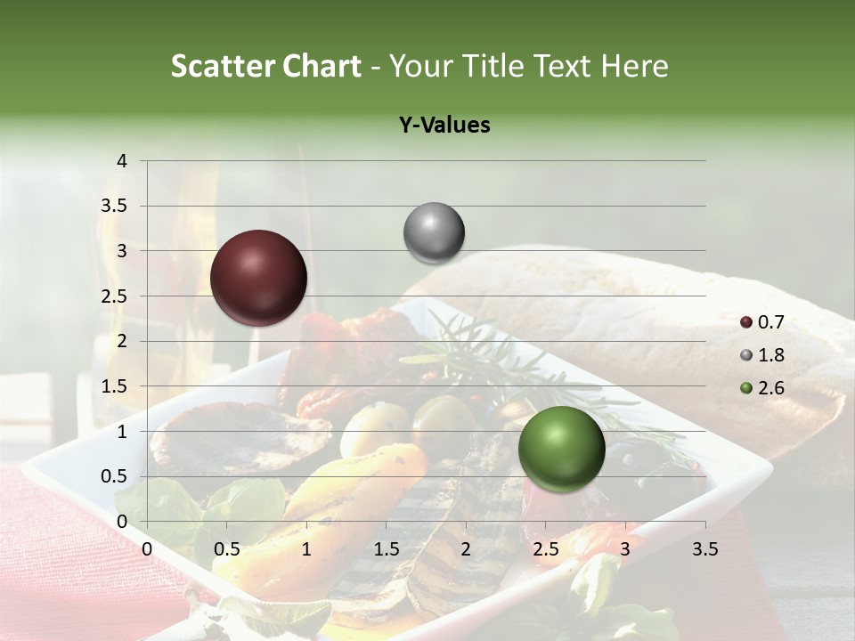 Gesund Teller Eingelegt PowerPoint Template