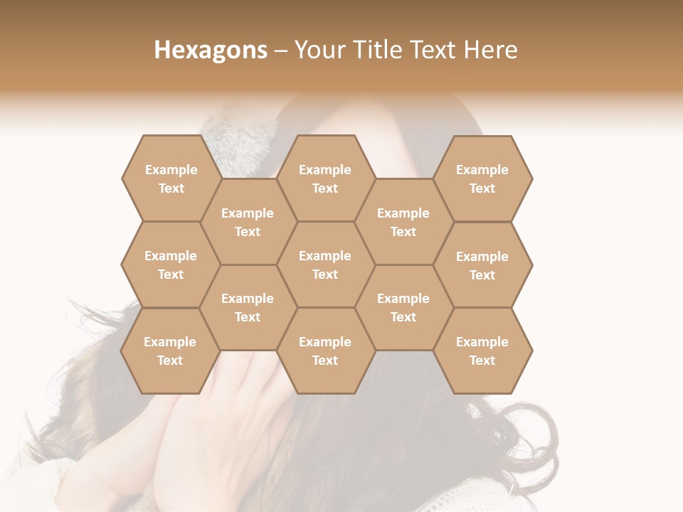 Happy Beautiful Glove PowerPoint Template