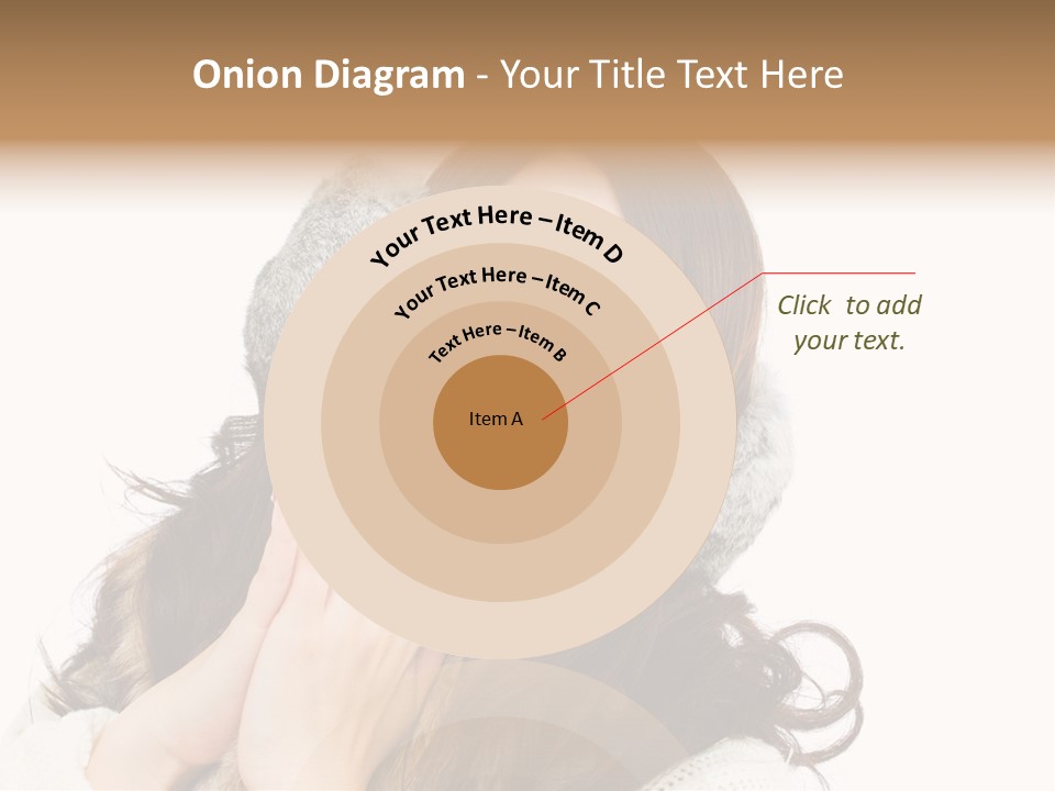 Happy Beautiful Glove PowerPoint Template