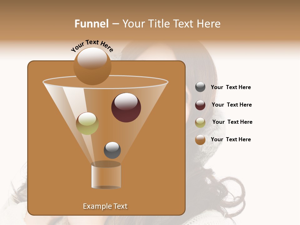 Happy Beautiful Glove PowerPoint Template