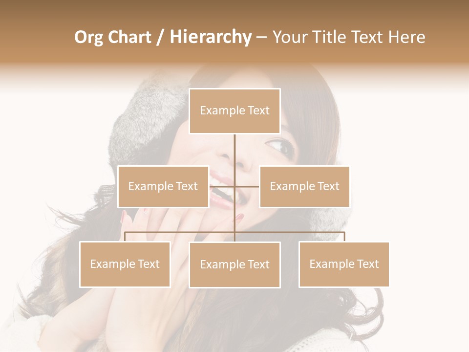 Happy Beautiful Glove PowerPoint Template