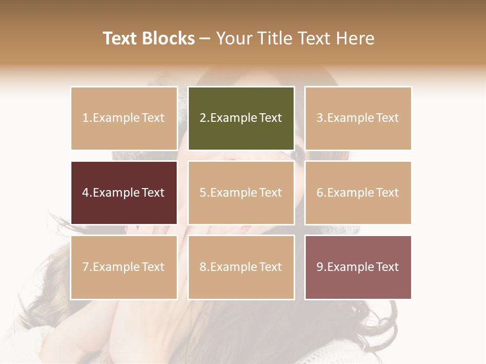 Happy Beautiful Glove PowerPoint Template