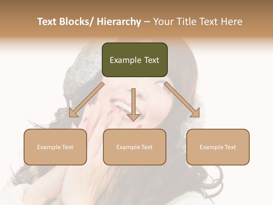 Happy Beautiful Glove PowerPoint Template