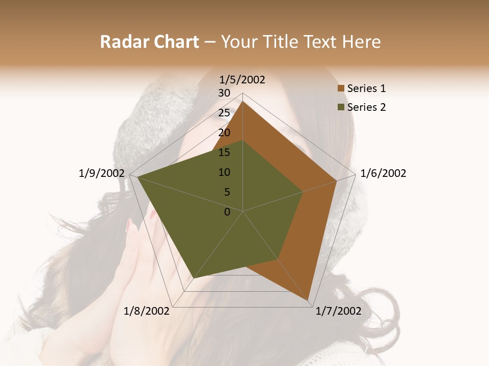 Happy Beautiful Glove PowerPoint Template