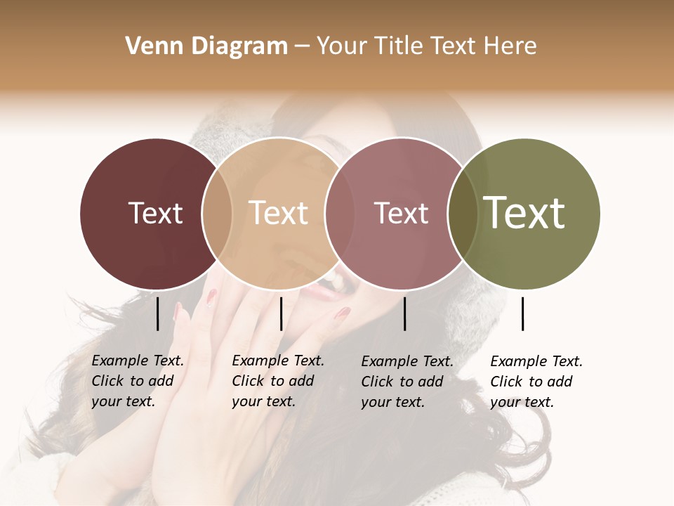 Happy Beautiful Glove PowerPoint Template