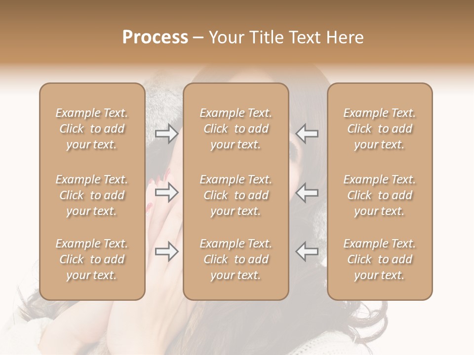 Happy Beautiful Glove PowerPoint Template