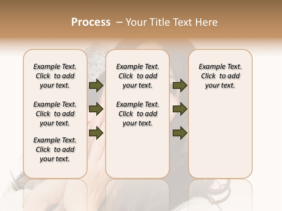Happy Beautiful Glove PowerPoint Template
