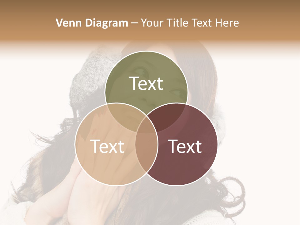 Happy Beautiful Glove PowerPoint Template