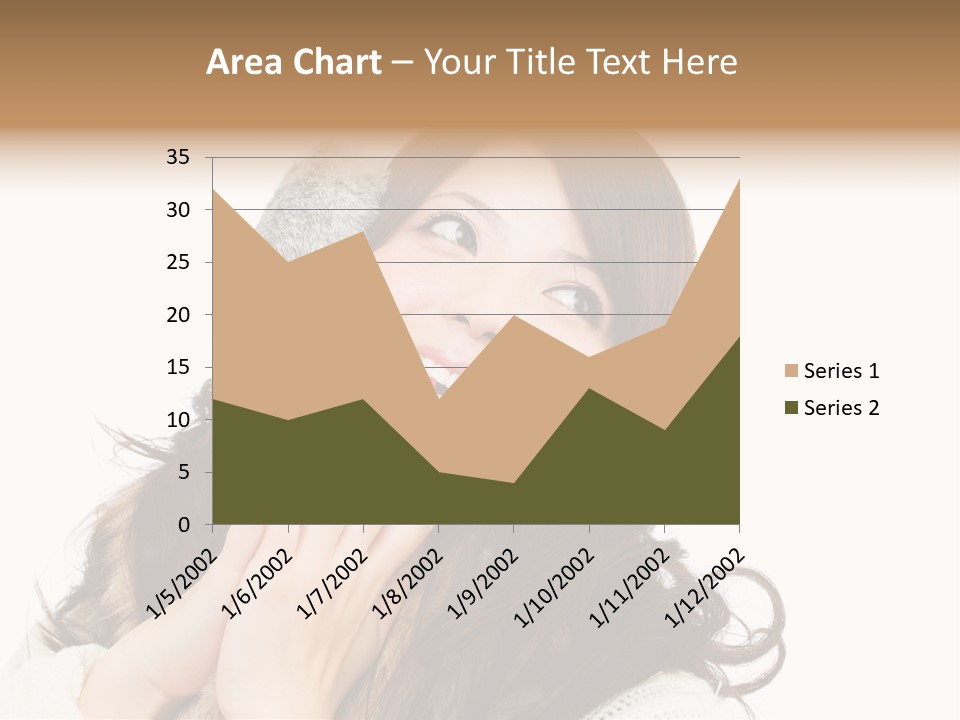 Happy Beautiful Glove PowerPoint Template