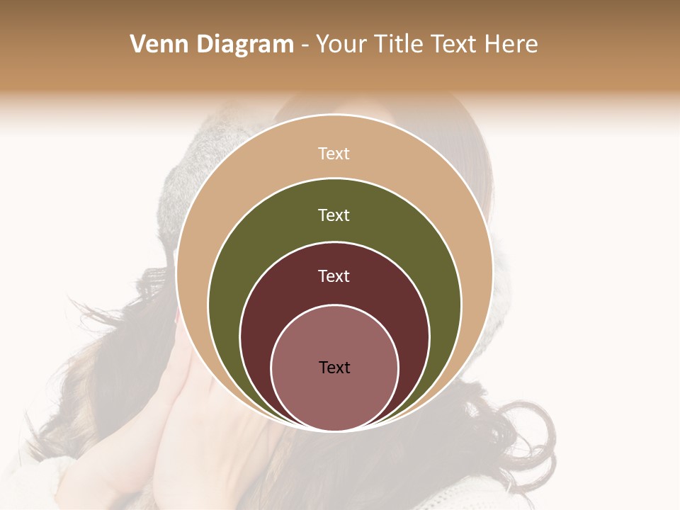 Happy Beautiful Glove PowerPoint Template