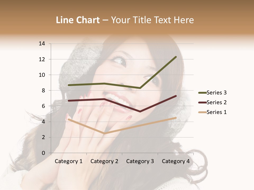 Happy Beautiful Glove PowerPoint Template