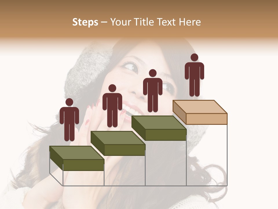 Happy Beautiful Glove PowerPoint Template