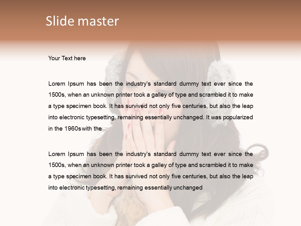 Smile One Model PowerPoint Template