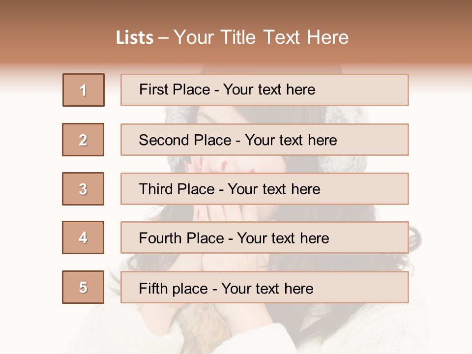 Smile One Model PowerPoint Template