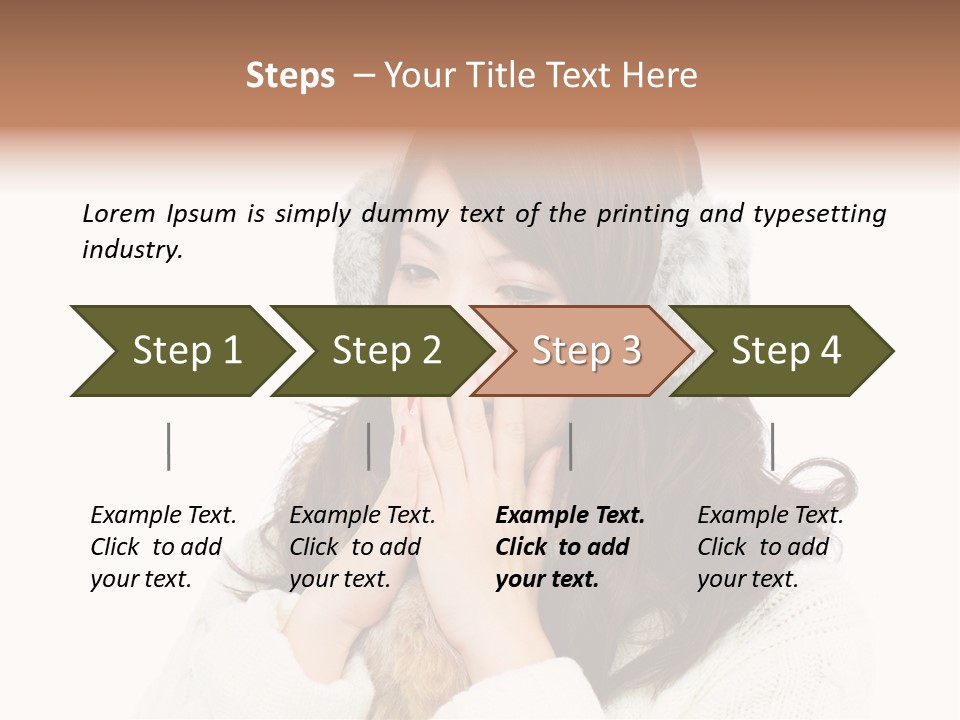 Smile One Model PowerPoint Template