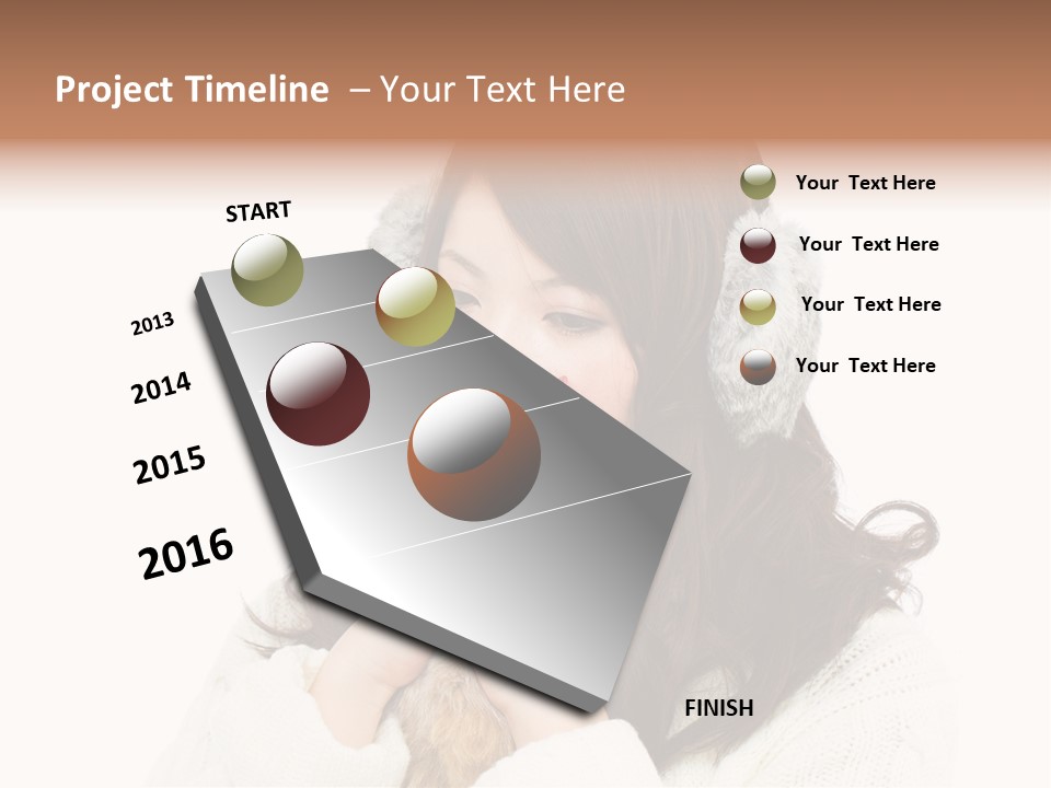 Smile One Model PowerPoint Template