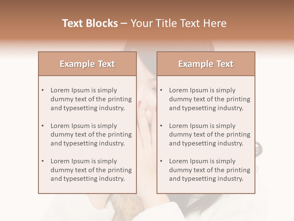 Smile One Model PowerPoint Template