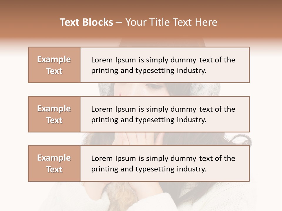 Smile One Model PowerPoint Template