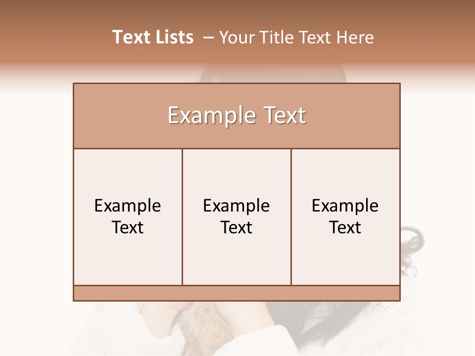 Smile One Model PowerPoint Template