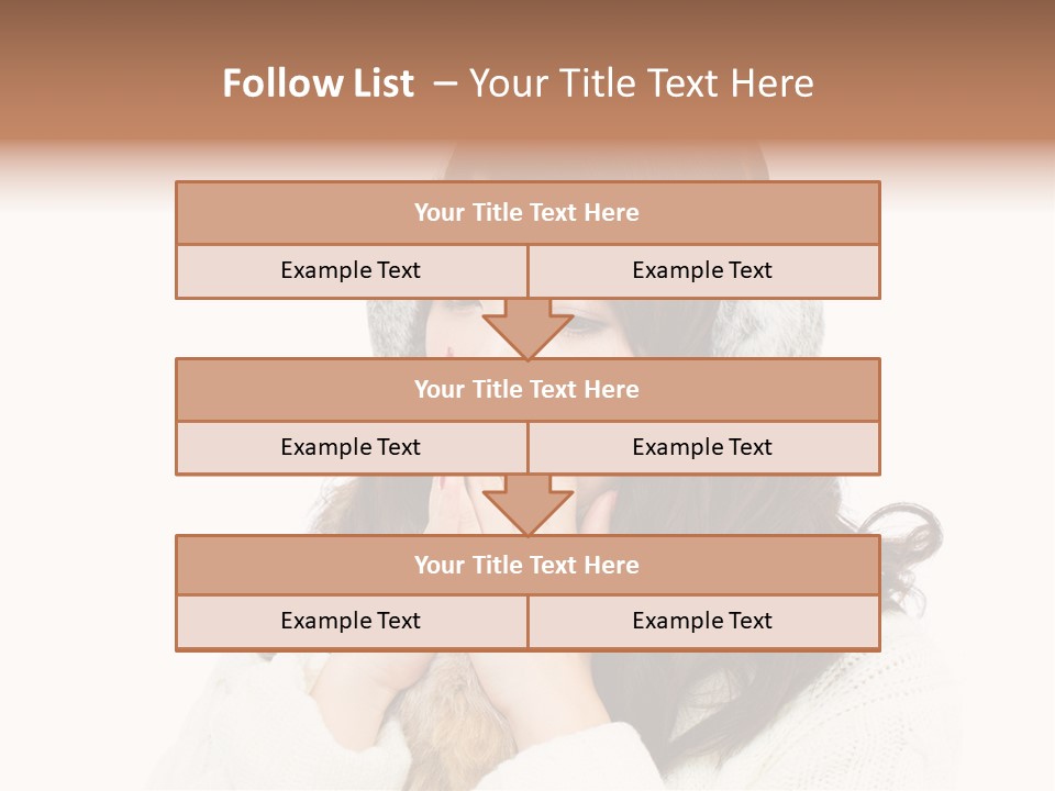 Smile One Model PowerPoint Template