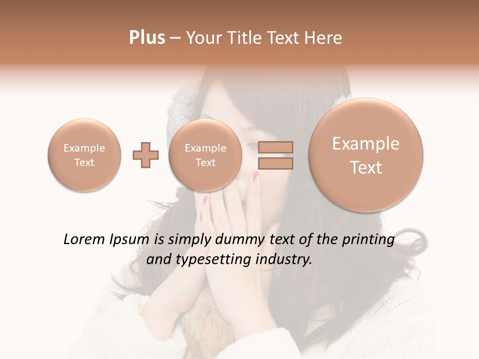 Smile One Model PowerPoint Template