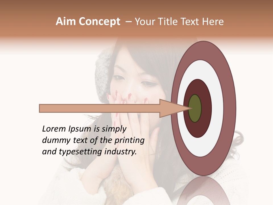 Smile One Model PowerPoint Template