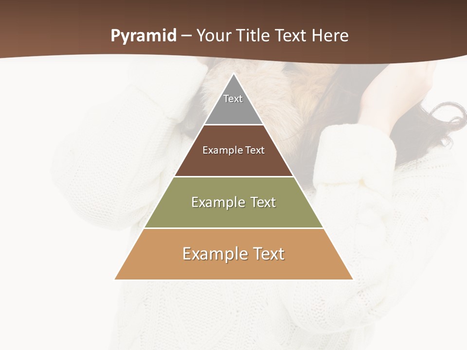 Female Glove Pretty PowerPoint Template