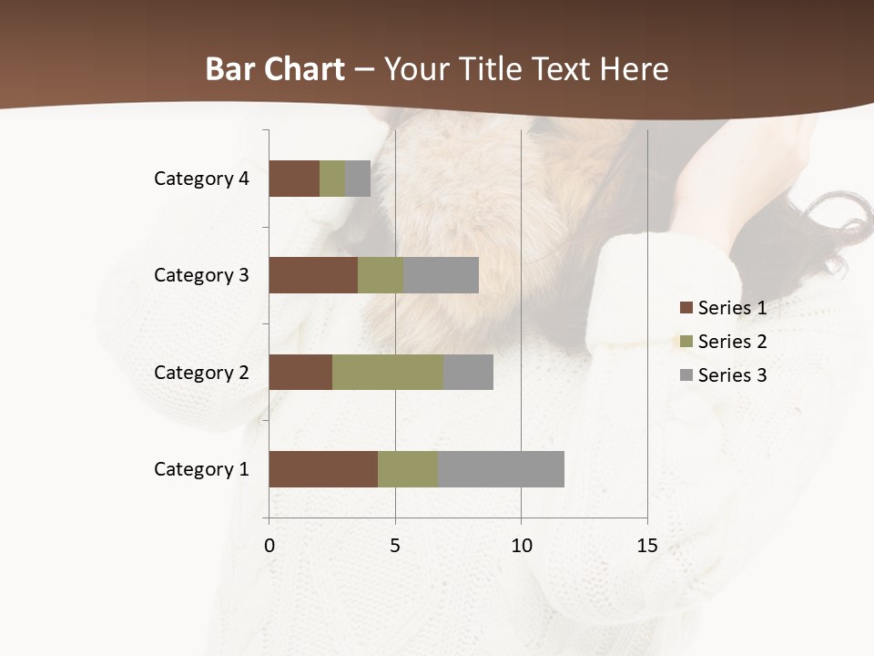 Female Glove Pretty PowerPoint Template